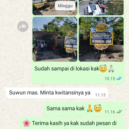 Pengiriman Papan Bunga Duka Gentingsari Bansari