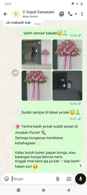 Pengiriman Karangan Bunga Gentingsari Bansari
